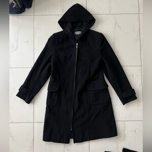 Black Wool blend coat